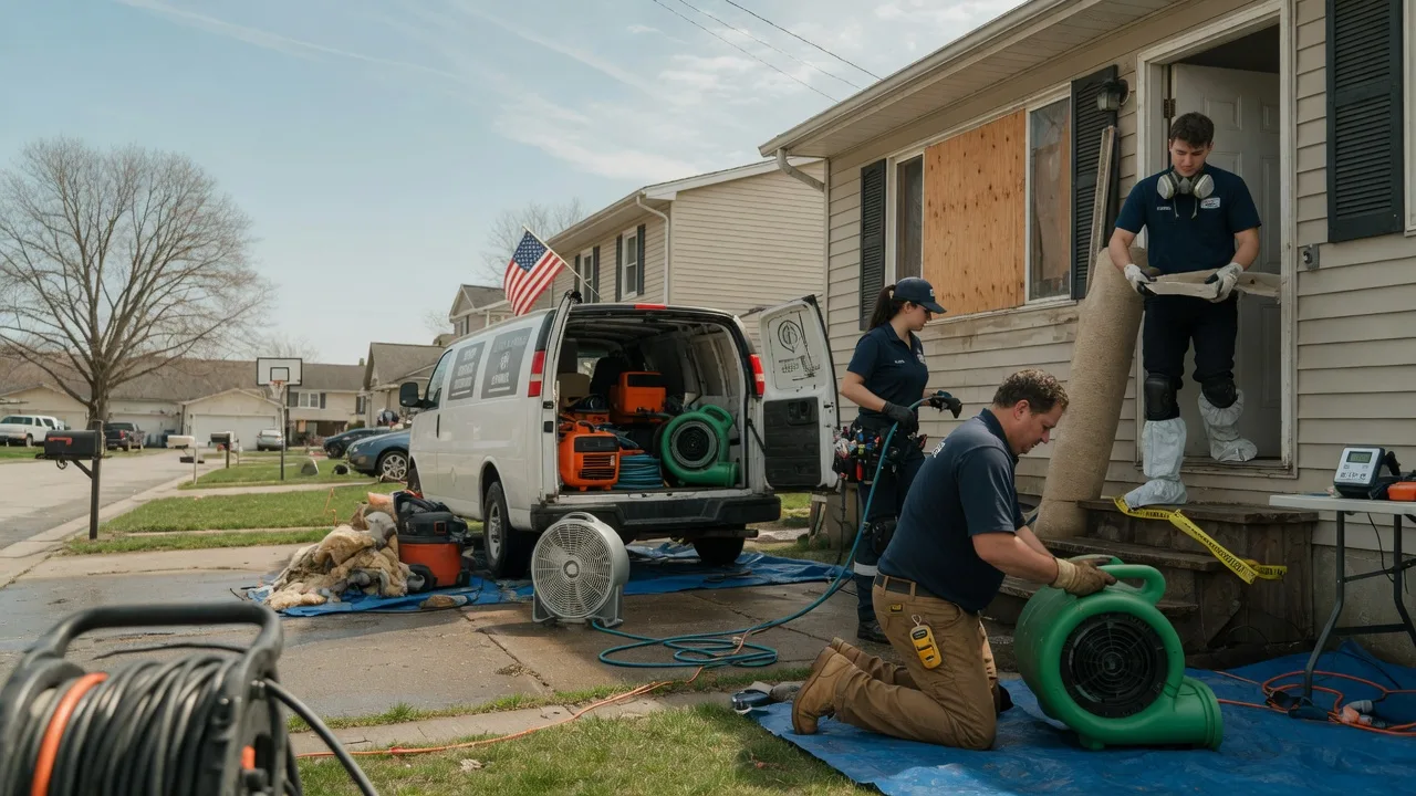 Water Damage Restoration in Walhonding, OH near me